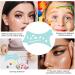 Eyeshadow and Eyeliner Stencils Pad - Soft Precision Eye Stencils Eye Contour Liner Guide Reusable Cleaning Cloths for Women - Buy Online on GoSupps.com