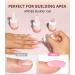 AIRSEE Builder Gel for Nails - 15ml Nail Strengthener Long Lasting UV Soak Off Base Gel Clear Nail Extension & Rhinestone Glue for DIY Manicure - Buy Online on GoSupps.com