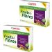 Constipation Relief Supplements Bundle Includes 2 Packs of Ortis Fruits and Fibres Cubes (24 Cubes per Pack) with Go2 Health Ortis Benefits Card - Buy Online on GoSupps.com