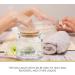 FOMIYES Nail Art Dappen Dish with Wooden Lid Acrylic Liquid Powder Dappen Monomer Dish Glass Crystal Cup Acrylic Powder Holder Acrylic Glass Jar for Nail Manicure Care Tools - Buy Online on GoSupps.com