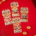 perfk 4Pcs Chinese Lunar Year Red Envelopes Red Pockets New Year Gifts Traditional Spring Festival Envelopes for Spring Festival Style C - Buy Online on GoSupps.com