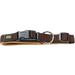 Hunter Neoprene Vario Plus Neck Dog Collar - Nylon Padded 40-45 cm Brown/Caramel (Pack of 2) - International Shipping Available - Buy Online on GoSupps.com