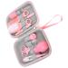 Healeved 1 Set Nursing Kit Babydoll Accessories for Toddlers Baby Health and Grooming Kit Baby Pedicure Tool Pink Newborn Eva Care Nasal Aspirator Pink 12.5X4X2.3CM