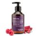 Moisturizing Liquid Hand Soap by Jean&Len with Rhubarb Raspberry scent  for soft and clean hands  silicone and paraben free with natural ingredients  vegan  8.4 Fl. Oz. Rhubarb Raspberry 8.4 Fl Oz (Pack of 1)
