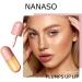 NANASO Natural Lip Plumper 2PCS Set - Plant Extracts Plumping Lip Serum for Moisturizing Clear Lips 5.5ML - Buy Online on GoSupps.com