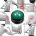 VOCOSTE Manual Massage Ball - Pressure Reduction Therapy | Black & Green | Perfect for Pain Relief & Relaxation - Buy Online on GoSupps.com