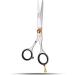 Professional Hairdressing Scissors with Hook Gemstone Dial & Razor Edge Steel - Salon Quality Anti-Rust Barber Scissors for Cutting Hair - 5 inch - Buy Online on GoSupps.com