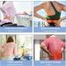 Yeah Boom Neck and Back Support - Lumbar Vertebrae & Back Extensor Stretcher - Massage Pillows for Spine Pain Relief - Pink - Buy Online on GoSupps.com