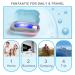 Taishan UV Sanitizer Toothbrush Case - Rechargeable Portable Mini Holder for All Electric & Manual Brushes - Safety Feature for Home & Travel - Buy Online on GoSupps.com