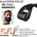 Beard Growth Kit 4 in 1 Men's Grooming Set with Roller, Serum, Balm | Birthday Gifts for Dad, Boyfriend - Buy Online on GoSupps.com