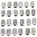 Perles de Cheveux pour Hommes 24pcs Perles de Dreadlock Hommes Perles de Barbe pour le Voyage pour le Salon - Buy Online on GoSupps.com