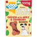 Good Boy Superlicious Chicken Apple & Cranberry Bones - Natural Dog Treats - Low Fat Training Treats - Bulk Box - 10 x 100g Chicken Apple Cranberry 100 g (Pack of 10) - Buy Online on GoSupps.com
