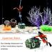 Buy Mesee Fish Tank Ornament - Diver Treasure Hunter & Treasure Chest Decoration for Aquarium - Vibrant Orange Action Decor - Buy Online on GoSupps.com