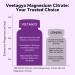 Magnesium Citrate Gummies 420mg for Adult - Dual Layer - w/10 Billion CFU - 5 Strains Probiotics & Calcium, D3, Biotin, Iron, B6, B12, Folate, Support for Bone, Nerve, Relaxation, Muscle - Vegan 60Cts - Buy Online on GoSupps.com