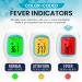 ByFloProducts Forehead Thermometer Non Touch Digital Thermometer for Adult and Baby Digital Infrared Thermometer Fast and Accurate Reading with Fever Alarm - Buy Online on GoSupps.com