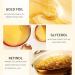 Peel Off Face Masks Retinol Gold Foil Peel Off Mask Anti Wrinkle Anti Aging Face Mask Skincare Gold Facial Mask Blackhead Remover Moisturizing Gold Mask Fade Fine Lines Brightening - Buy Online on GoSupps.com