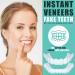 6 Set Fake Teeth Veneers with Mini Tweezers - Temporary Denture for Men and Women - Confidence Smile Solution - Bad Teeth Whitening Alternative - Buy Online on GoSupps.com