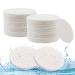 60 Count Facial Sponges Cleansing White Compressed Face Sponges Cleansing Natural Wood Pulp Cotton Face Washing Sponge Cosmetic Sponges for Makeup Removal Exfoliating(2.5 Inch)