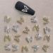 20Pcs Alloy Butterfly Nail Charms - 3D Metal Rhinestones for Acrylic Nails | Shiny Crystal Nail Art Gems for DIY Manicure - Women's Nail Decoration Supplies - Buy Online on GoSupps.com