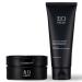HEEDA All-In-One Double Cleansing Duo Charcoal Ceramide Cleansing Balm & Hyaluronic Acid Foam Cleanser for Deep Purifying Hydrating and Balanced Skin (K-Beauty Vegan Skincare Set)