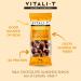 Vitali-T Collation Snack | Milk Chocolate Almonds | M lange de noix amandes chocolat au lait | Bo te de 15 x 50 g | Collation nutritive et nergisante | Pratique et facile emporter | Ingr dients de qualit sup rieure enti rement naturels et sain. - Buy Online on GoSupps.com