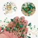 Hicollie Bridal Hair Comb Wedding Hair Clips Womens Hair Accessories Green Hair Accessories Green Crystal Hair Vine Comb Wedding Hair Accessory for Bride Bridesmaid Girls