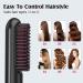 Buy Cordless Hair Straightener Brush - Portable Mini Straightening Brush with Ceramic Coating Negative Ion Technology Anti-Scald USB C Rechargeable for Travel - Lightweight & Easy to Carry - Buy Online on GoSupps.com