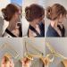 4 Pack Hair Clips Larger Metal Hair Claw Clips Nonslip Elegant Alloy Golden Claw Clips for Thick Hair Women Hair Accessories for Women Girl - Buy Online on GoSupps.com