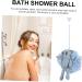 Angoily 1pc Cartoon Bath Ball Shower Back Scrubber Body Scrubber Ball Shower Scrubber Ball Bath Shower Sponge Loofahs Body Scruber Baby Sponge Toddlers Toys Pouf Mesh Cotton Fabric Child - Buy Online on GoSupps.com