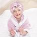 Arqumi Kids Double-Layer Satin Hair Bonnet - Adjustable Pink Sleep Cap for Girls - Buy Online on GoSupps.com