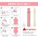 HomeWit Vintage Pink Heat Bottle with Soft Cover - Long 2L Hot Water Bottle for Waist Shoulder & Neck - 73x13cm | Ideal for Pain Relief & Comfort - Buy Online on GoSupps.com