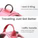 Pawaii Dog Harness for Medium-Sized Dogs | Adjustable Reflective & Breathable Anti-Pull Chest Harness in Pink (Size M: 55cm-68cm) - Perfect for Training & Walking - Buy Online on GoSupps.com