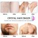 Crystal Hair Eraser: Upgraded Painless Exfoliation Hair Remover for Women and Men - Reusable & Washable (Rose) - Buy Online on GoSupps.com