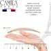 Camila Paris Large Banana Clip Hair Comb - Flexible Interlocking Styling Hair Clip for Thick Hair - Made in France - 5.5 Inch (Pack of 1) - Buy Online on GoSupps.com