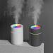 Mini Humidifier For Bedroom Car Humidifiers With Colorful Night Light Portable Small Room Humidifier Usb Desktop Air Humidifier Essential Oil Diffuser Car Purifier Aroma Anion Mist Maker One Size 1-white