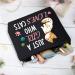 Cat Gifts Make-Up Bag | Just A Girl Who Loves Cats | Perfect Cosmetic Bag for Cat Lovers | Ideal Gifts for Women & Cat Owners | Black Cat Travel Bag - Buy Online on GoSupps.com