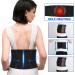 Adjustable Lower Back Brace for Men & Women | Pain Relief & Support Belt - XL Size with Breathable Mesh & Dual Straps - Buy Online on GoSupps.com