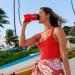 Hydro Flask Wide Mouth 20 oz Bottle with Flex Sip Lid - Goji Red - Buy Online on GoSupps.com