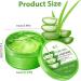 Aloe Vera Gel 300g Natural Aloe Gel Sun Relief Moisturizer Organic Aloe Vera Gel for Face & Body Soft and Soothing Sensitive Skin Hydration - Buy Online on GoSupps.com