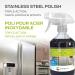 Stainless Steel Care Kit INOX Biodegradable *Bonus Applicator Glove* - Buy Online on GoSupps.com