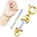 Clysoru Magnetic Necklace Clasps & Closures - 14k Gold & Silver Beads Extender Safety Locking Clasp Converter Set (8pcs) - Buy Online on GoSupps.com