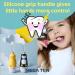 MEGA TEN 360-Degree Kids Electric Toothbrush with LED Light & Soft Microfiber Bristles | Ages 12-48 Months | Built-in Timer | BPA Free | Duck - Buy Online on GoSupps.com