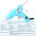 IZIO Mini Glue Gun Kit with 30 Premium Glue Sticks - Fast Preheating, Lightweight Design for Home/Office Repairs - High Viscosity, Quick Sealing DIY Tool (Blue) - Buy Online on GoSupps.com