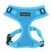 Puppia Ritefit Dog harness for small to medium -sized dogs - adjustable and very soft - also usable as a puppy dishes - anti -tanning tableware for dogs sky blue S S sky blue