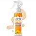 Kojic Acid Turmeric Peeling Spray for Face and Body Gently Exfoliating Solution with Retinol Niacinamide For All Skin Types