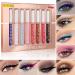 MEICOLY 8 Colors Liquid Eyeliner Set - Matte, Waterproof, Long Lasting Eye Liners in Black, White & Bright Colors - Buy Online on GoSupps.com
