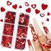 DIY Nail Supplies Shiny Love Heart Nail Decoration Decals Stickers Nail Art Sequins(02) - Buy Online on GoSupps.com