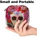 Buy Stylish Menstruation Pad Bag with Zipper - Day of the Dead Design for Women & Girls - Perfect for Tampons & Napkins - Buy Online on GoSupps.com