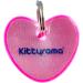 Kittyrama Reflective Cat Pendant | Security Cat Brand | Waterproof Light & Visible | Fits All Reflective Cat Neck Bands | Heart Styles Available - Buy Online on GoSupps.com