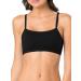Fruit of the Loom Women's Spaghetti Strap Cotton Sports Bra Value Pack - 4-Pack, Black/White/White/Grey, Size 36 - Buy Online on GoSupps.com